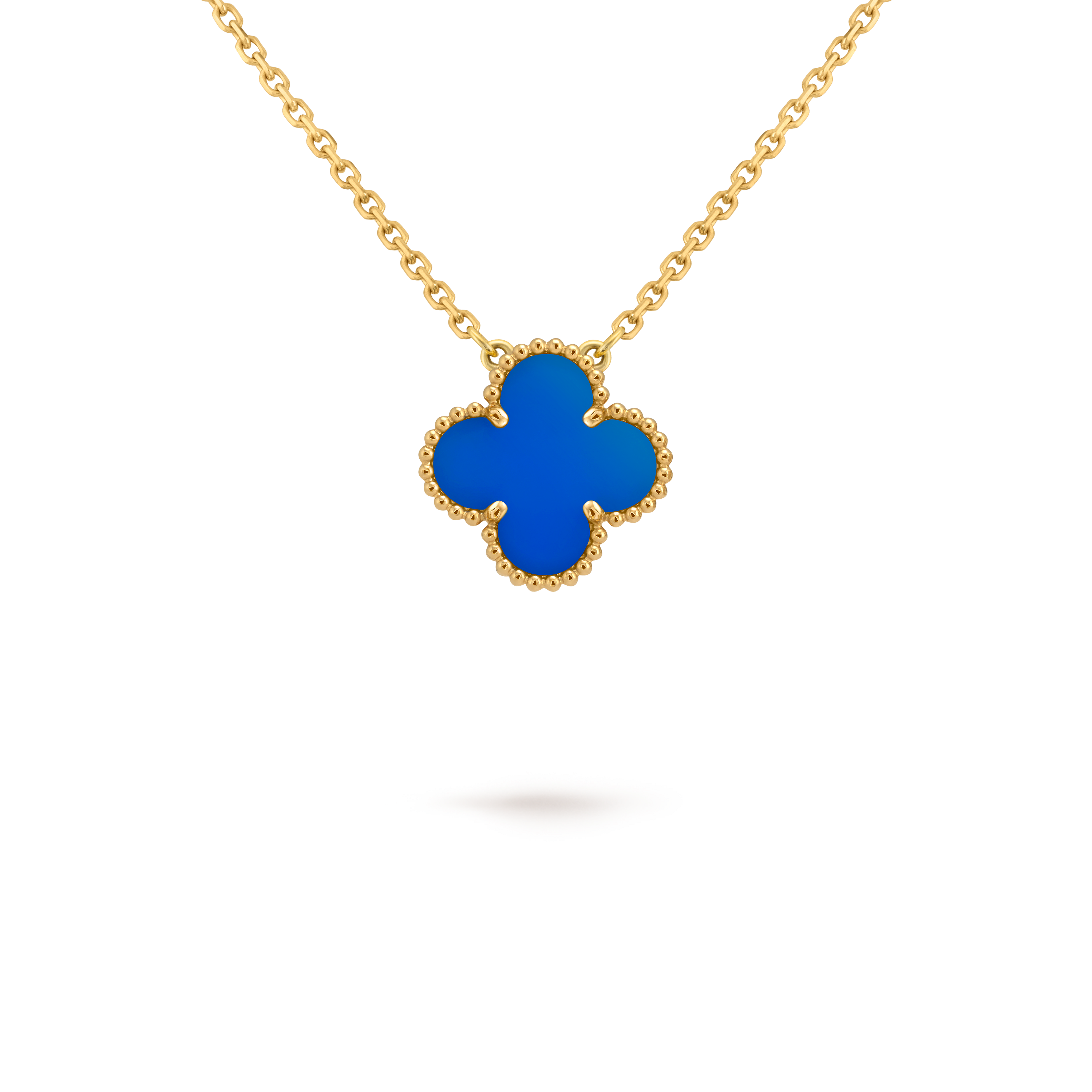 PENDENTIF VINATGE ALHAMBRA BLEU CIEL