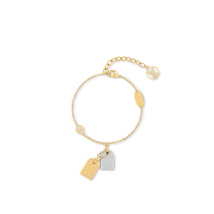 GOURMETTE LOUIS VUITTON NANOGRAM GOLD