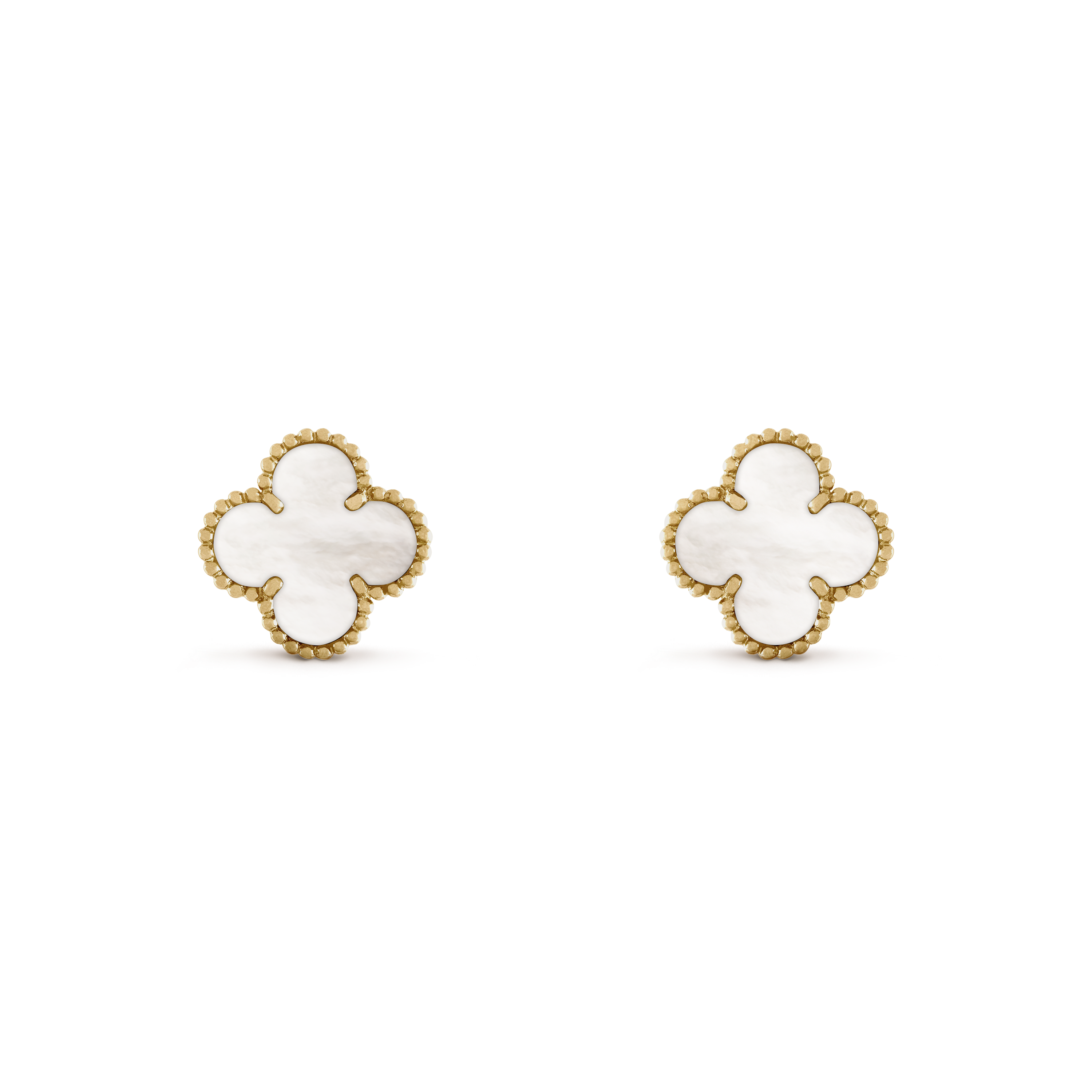 BOUCLE VAN CLEEF VINTAGE ALHAMBRA NACRE