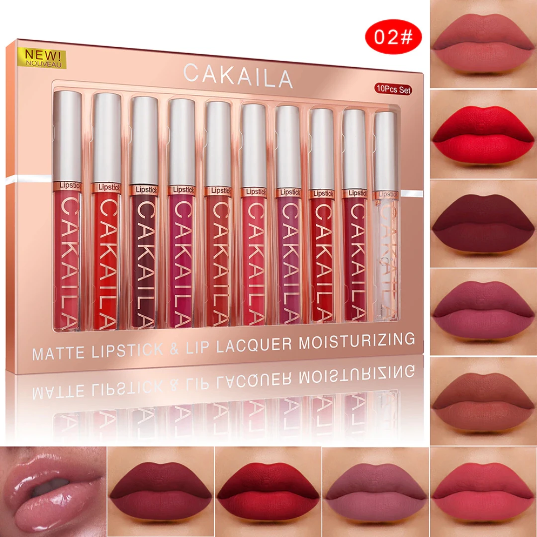 Lipstick Waterproof Set | مجموعة أرواج مقاومة للماء