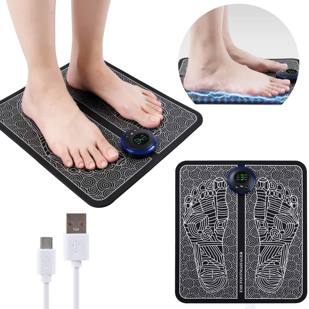 EMS Foot Massager USB Rechargeable | مدلك القدم الكهربائي
