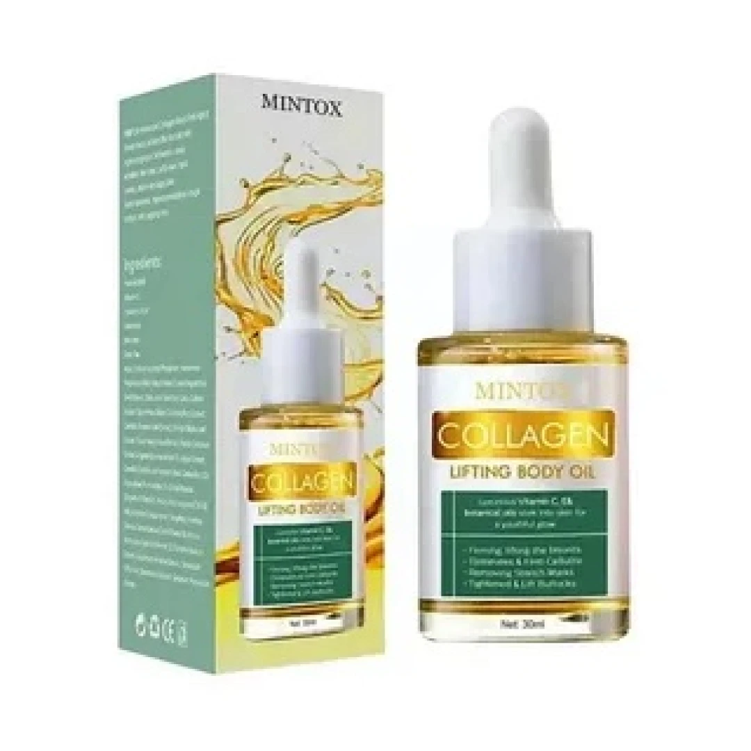 Collagen Lifting Body Oil Slimming Shaping , Vitamin C, E  زيت الكولاجين لرفع وتشكيل وتخسيس الجسم ، غني بالفيتامينات