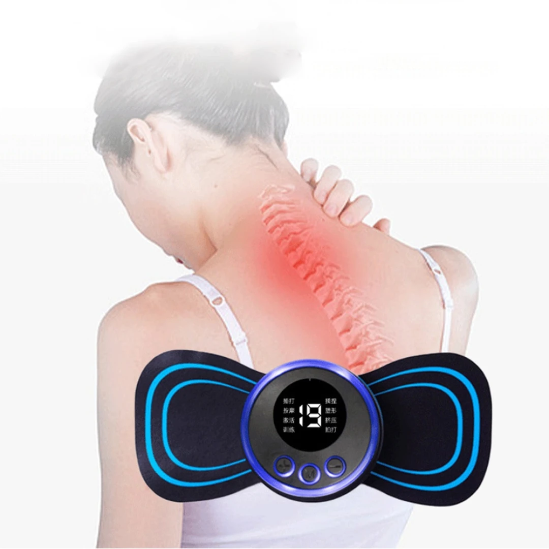 LCD Display Electric EMS Massager