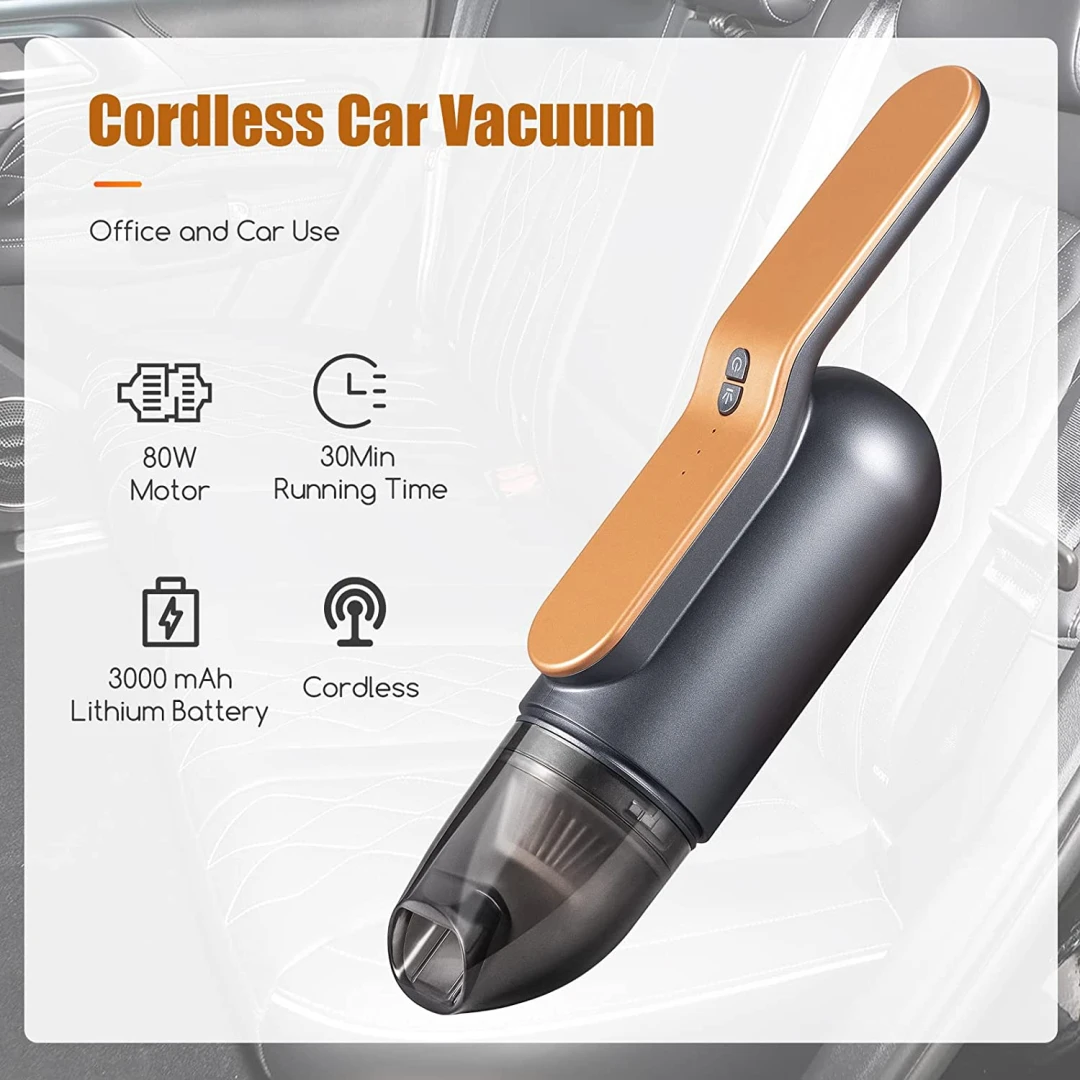 Mini Wireless Vaccum Cleaner مكنسة لاسلكية محمولة