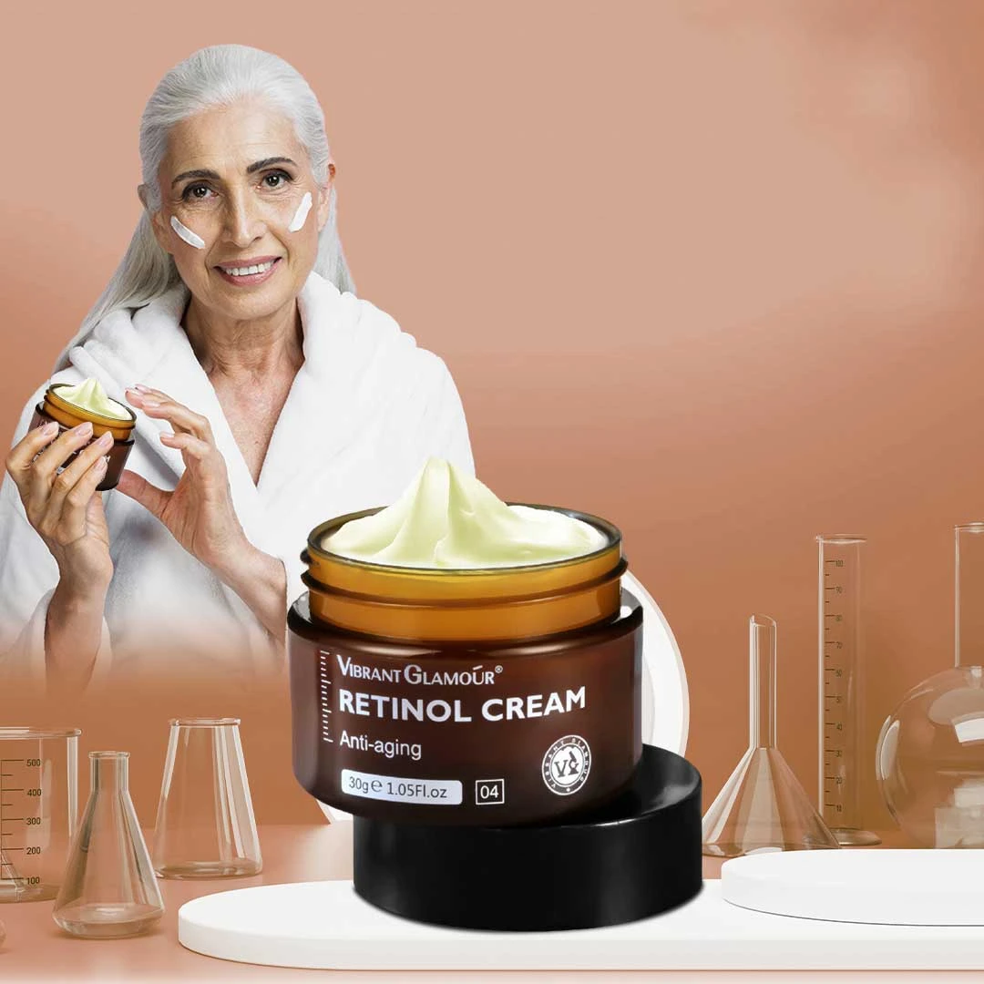ريتينول كريم المضاد للشيخوخة فيبرون غلامور  VibrantGlamour Retinol