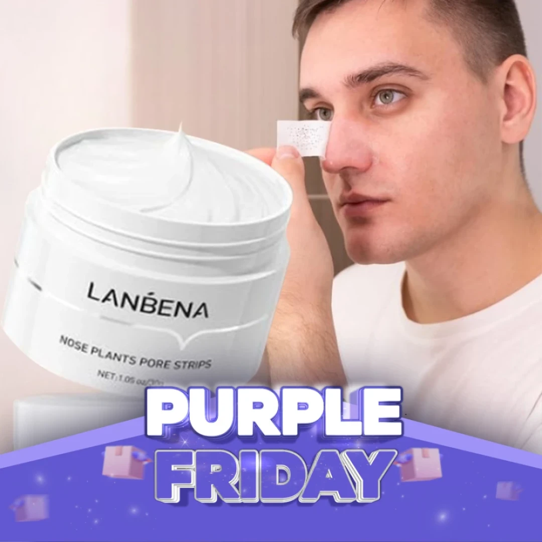 LANBENA Blackhead Remover Peel Off Mask قناع التقشير لإزالة الرؤوس السوداء من لانبينا