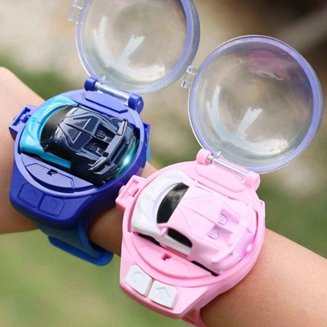 Mini RC Car Watch Toy - سيارة معصم اليد للأطفال للتحكم عن بعد