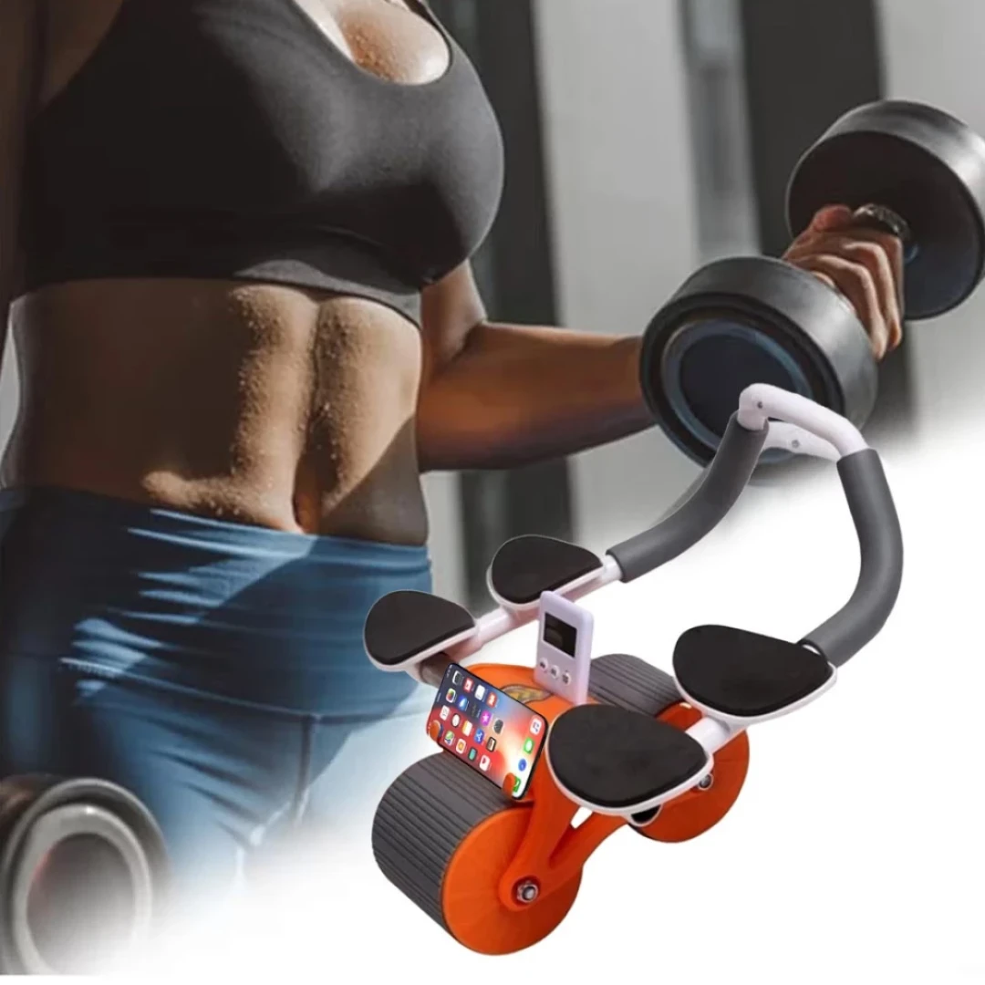 Automatic Rebound Abdominal Wheel - عجلة تمارين البطن بتقنية الارتداد التلقائي
