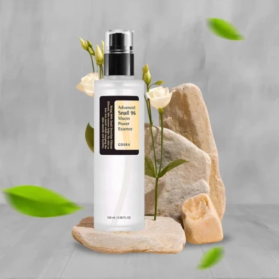 Advanced Snail 96 Mucin Power Essence - سيروم العناية بالبشرة بمستخلص الحلزون الطبيعي