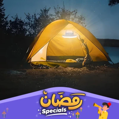 Portable Solar Camping Lights Rechargeable أضواء التخييم الشمسية قابلة لإعادة الشحن