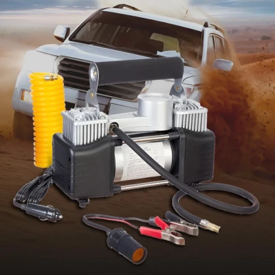 "مضخة هواء محمولة متعددة الوظائف - air compressor inflator pump Multifunctional   "
