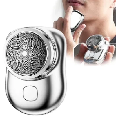 Mini-shave Portable Electric Shaver ماكينة حلاقة كهربائية محمولة صغيرة الحجم
