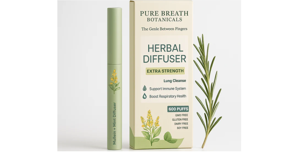 Mullein & Mint Natural Diffuser