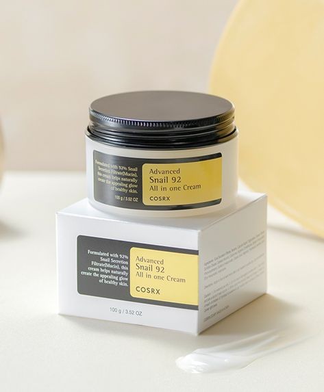 Snail cream hydratant