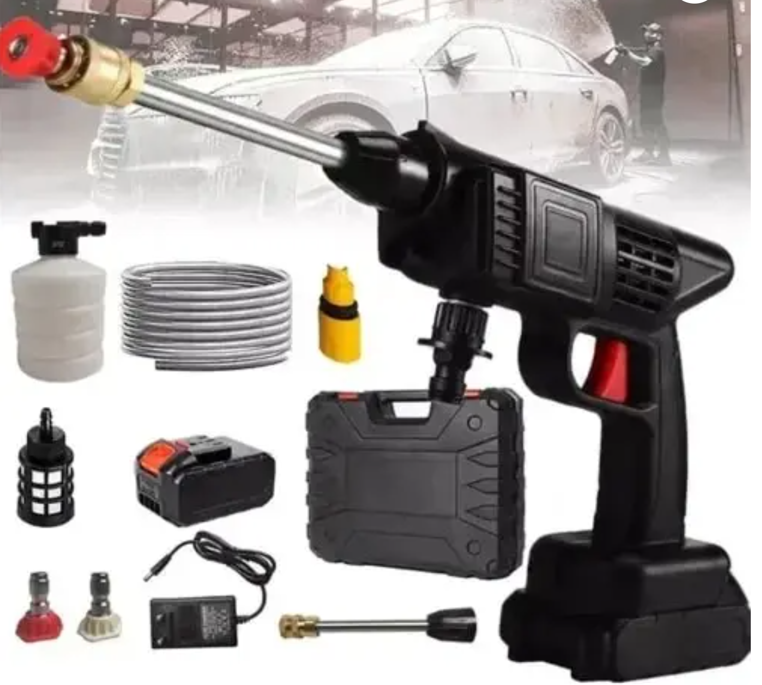 مضخة غسل السيارات الكهربائية