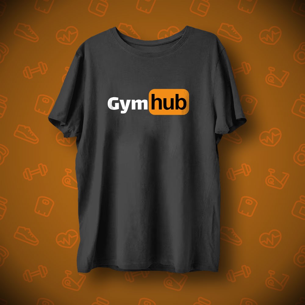 GYMHUB تي-شيرت
