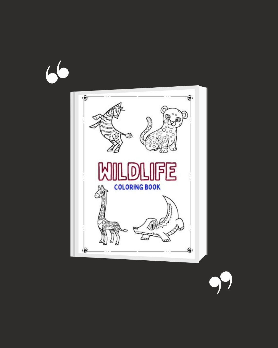 Animal Coloring Book for Kids (Digital Edition)