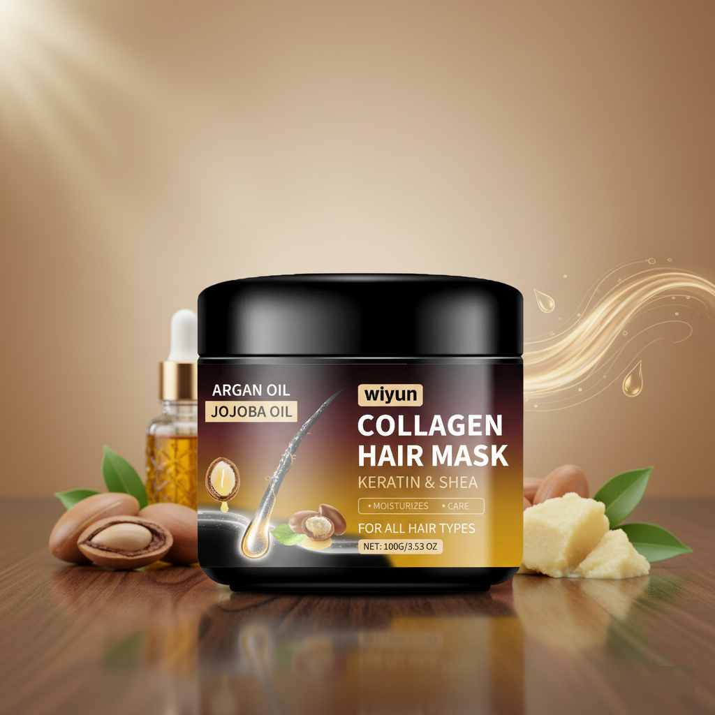 قناع الشعر بالكولاجين