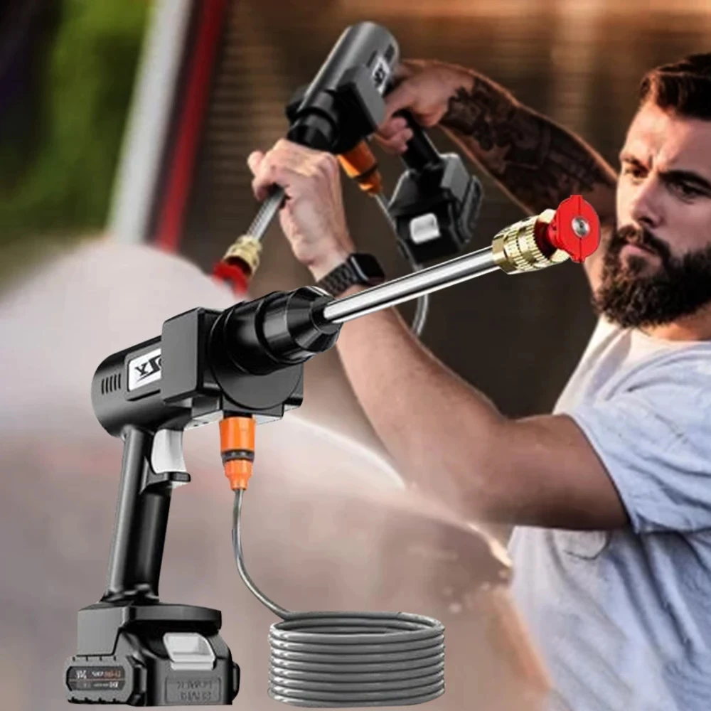 مضخة محمولة لغسل السيارة