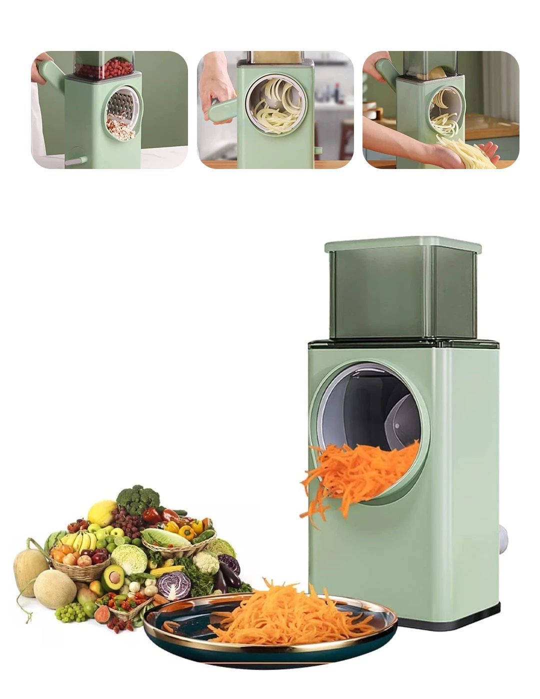 قطاعة الخضروات اليدوية