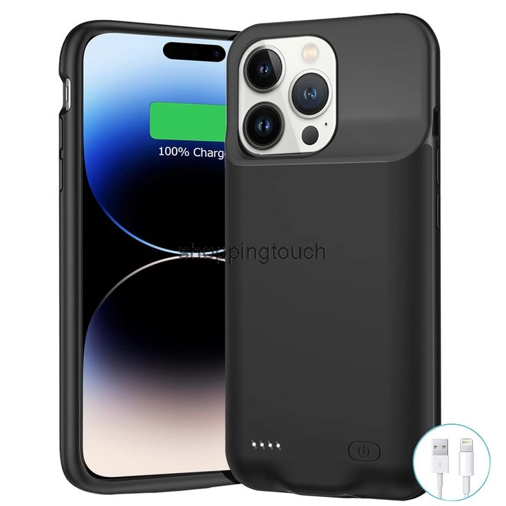 Xilecaly Battery Case For iPhone 15 Pro Max 13 14 Pro 12 Mini Power Bank Charging Power Case For iPhone XS Max XR 7 8 Plus SE2 3