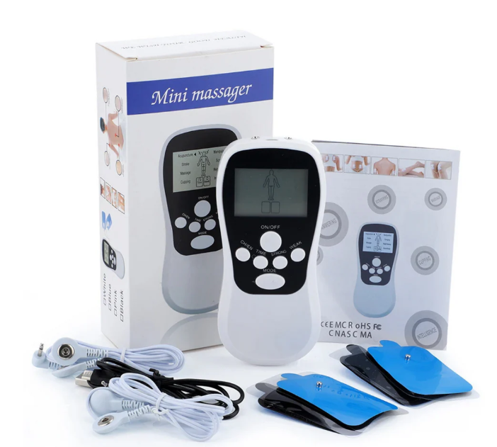 Medium frequency electronic pulse massager