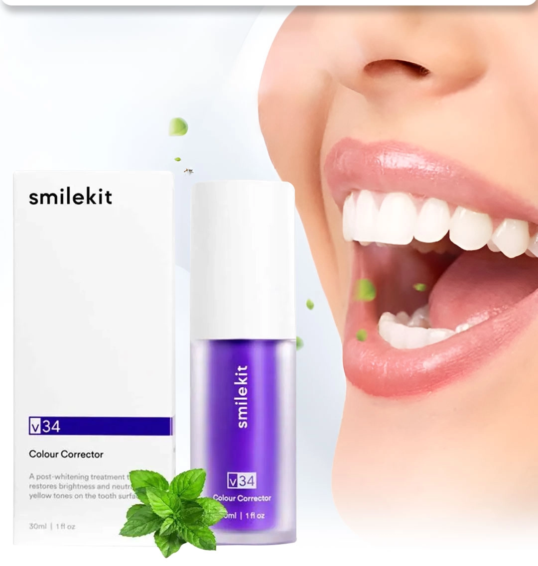 Hismile V34 Colour Corrector Serum 30ml / سيروم مصحح لون الأسنان