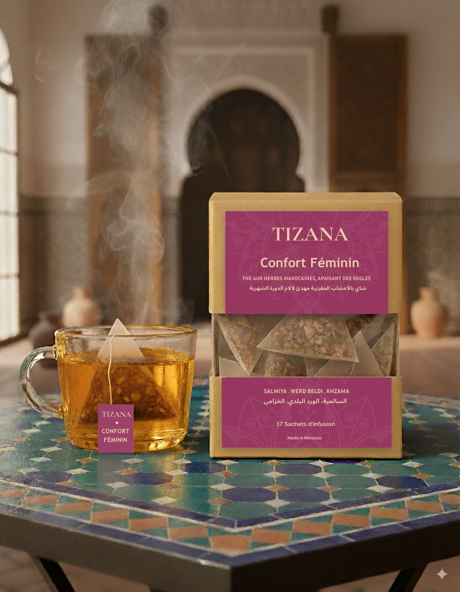 TIZANA – Tisanes naturelles pour apaiser votre cycle
