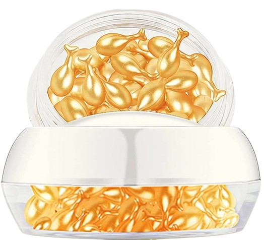 كبسولات حمض الهيالورونيك