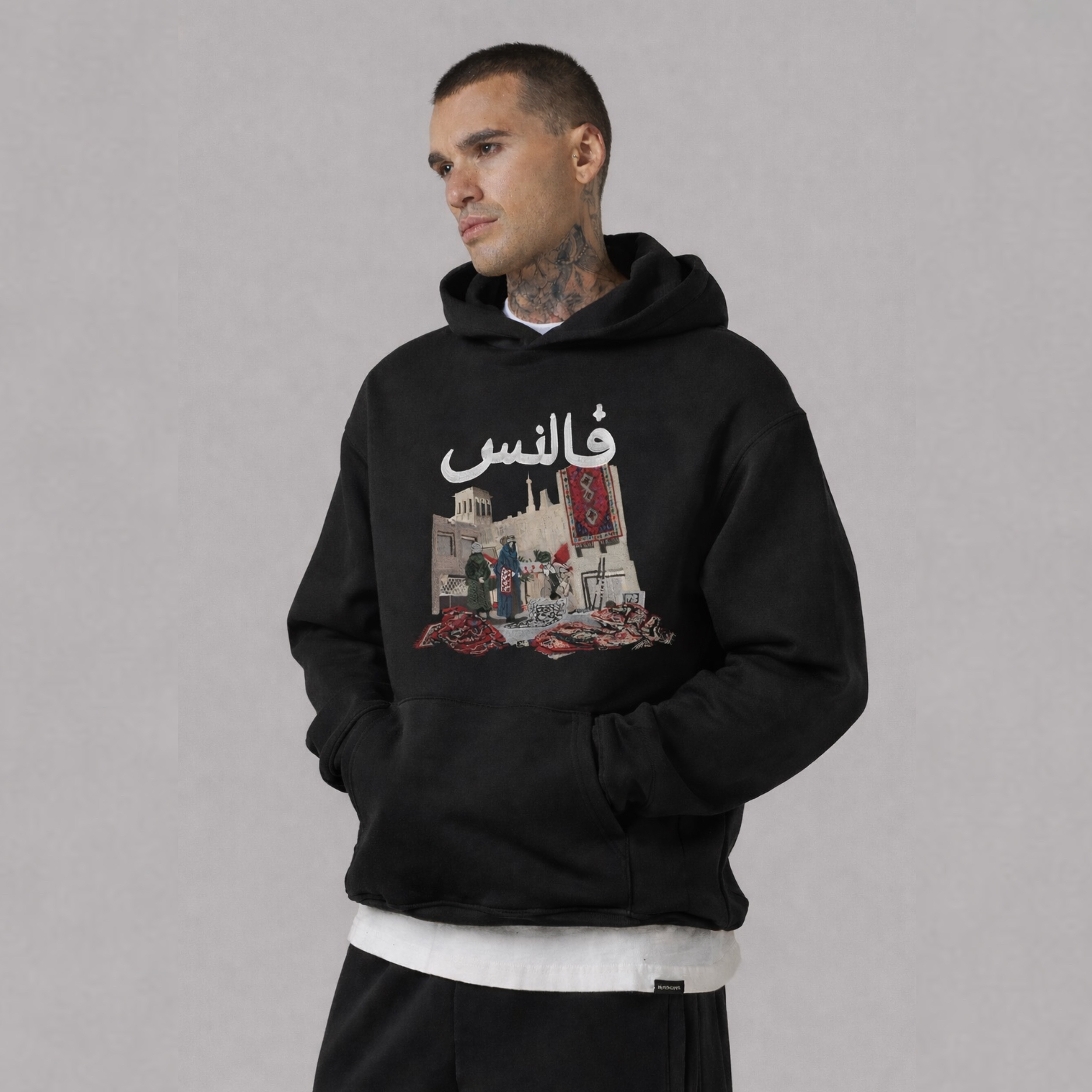 Unisex arabic Valence hoodie