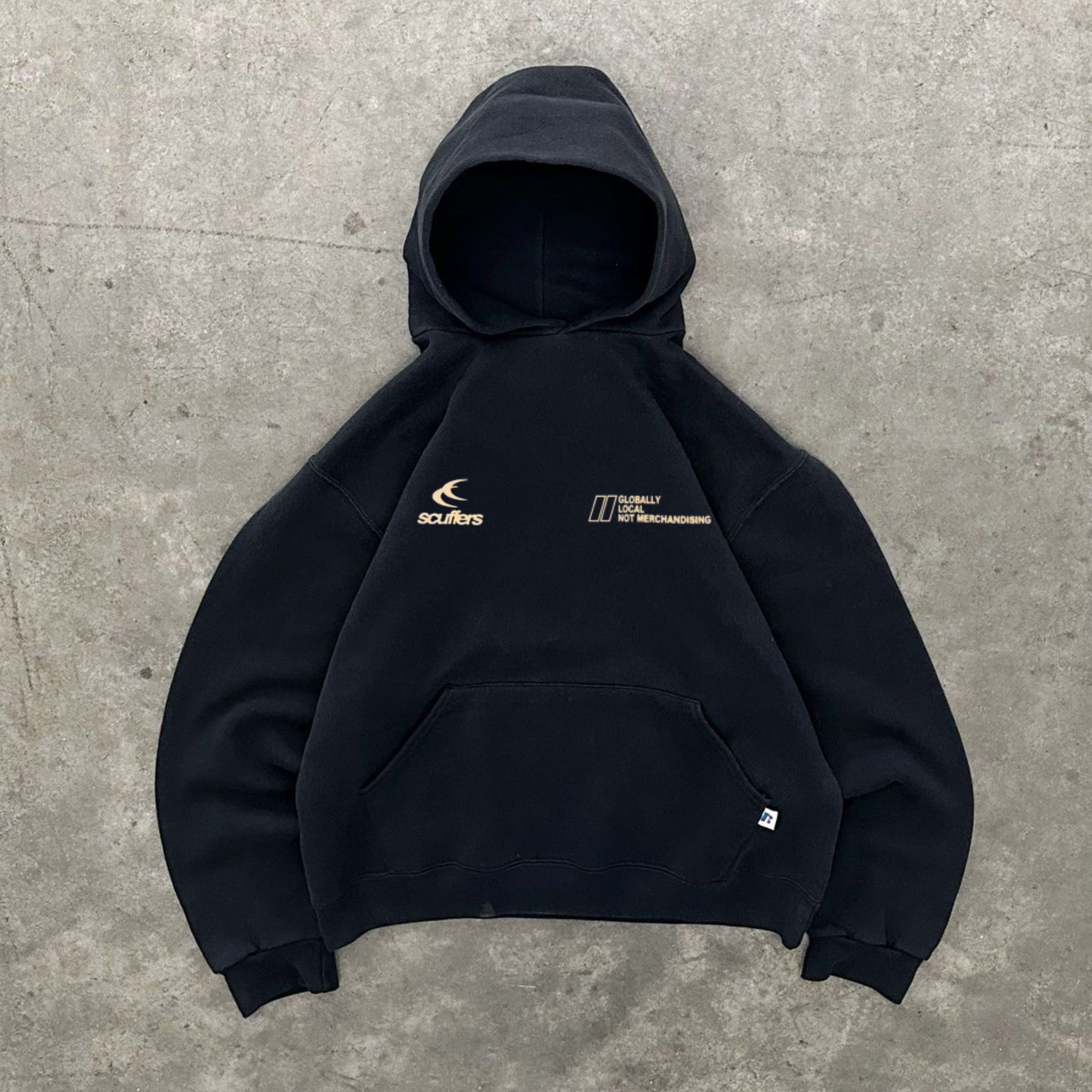 Yellow scuffers hoodie