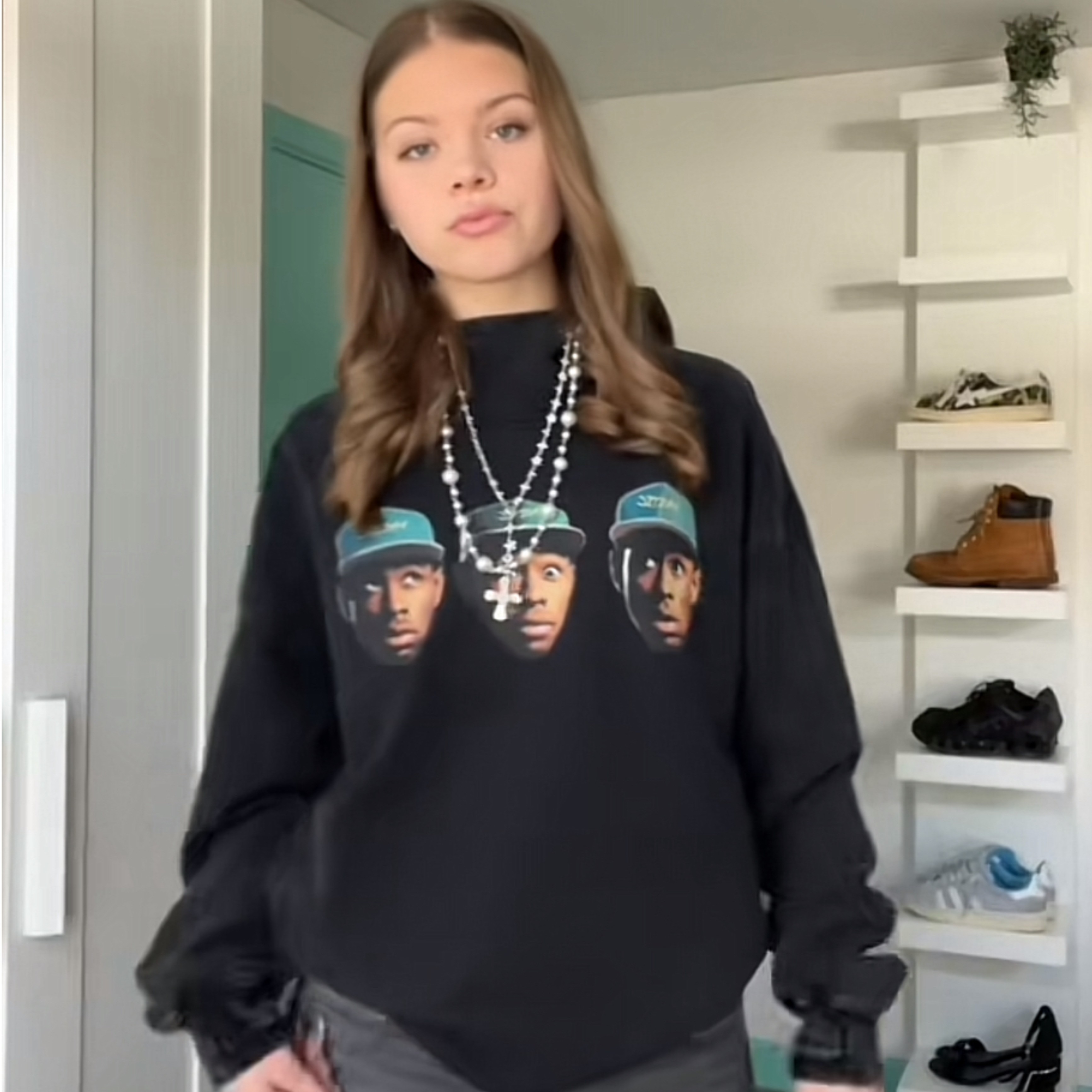 Unisex frank ocean’s face hoodie