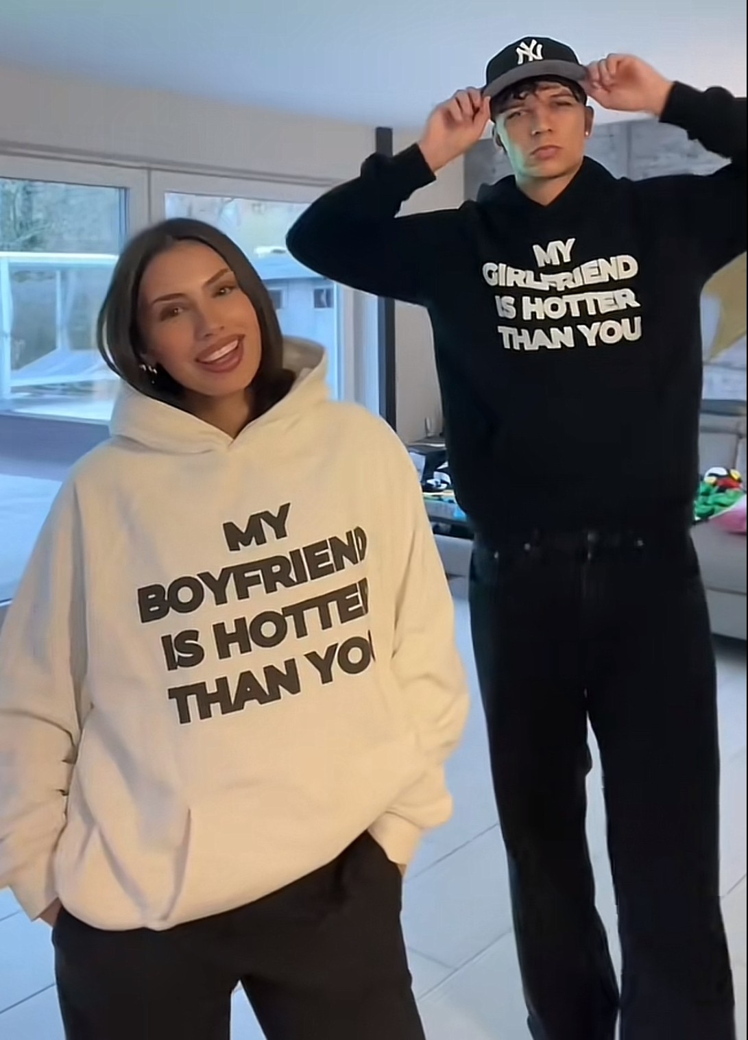 Unisex hot couple hoodies