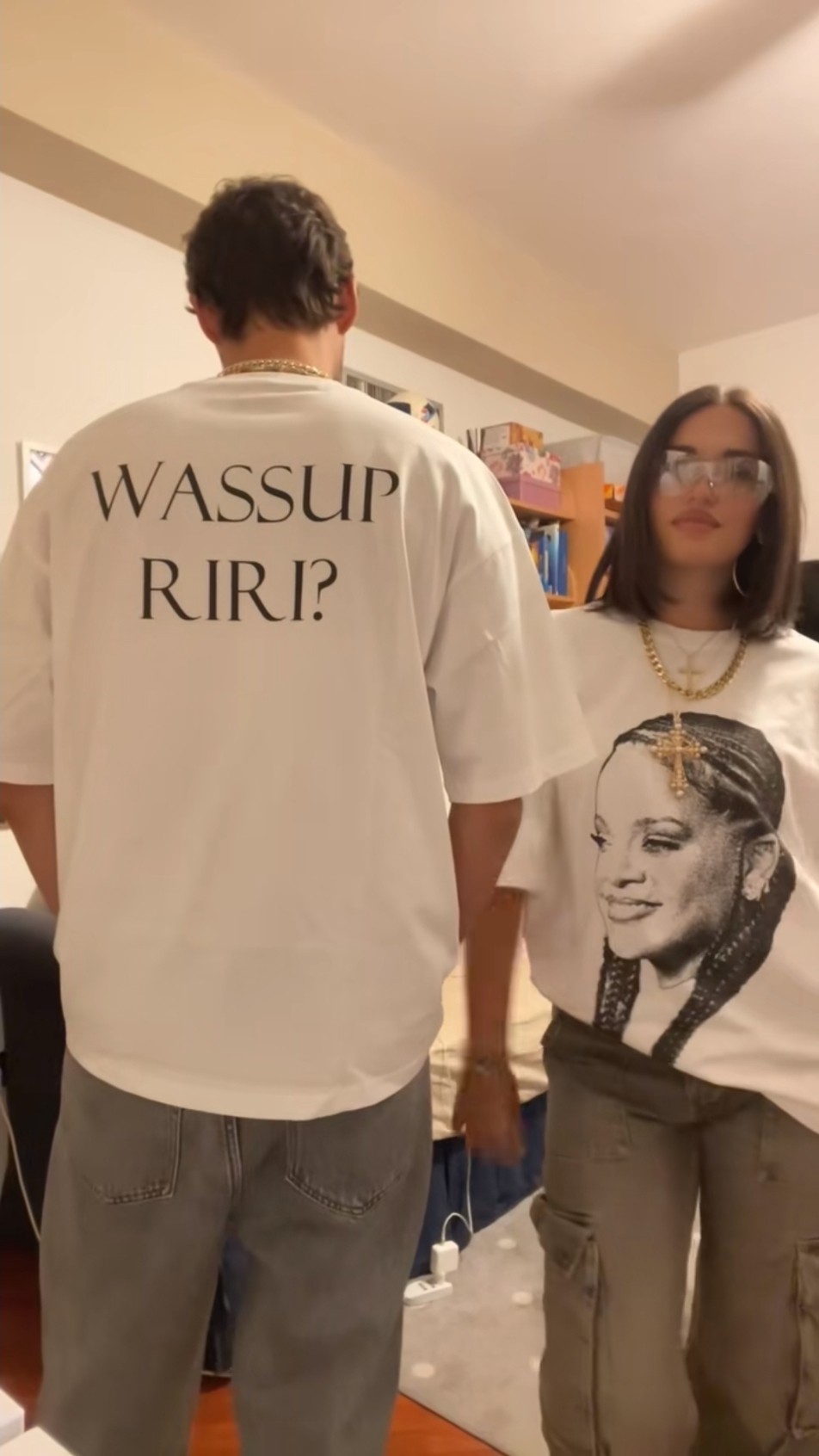 Unisex wsp RIRI and ROCKY tshirt