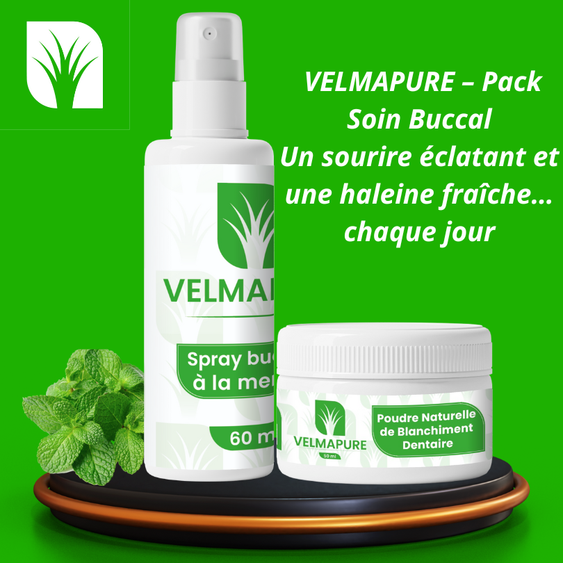 VELMAPURE – Pack Soin Buccal ابتسامة صحية ونفس منعش... كل يوم