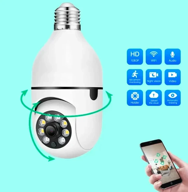 كاميرا مصباح ذكية لاسلكية