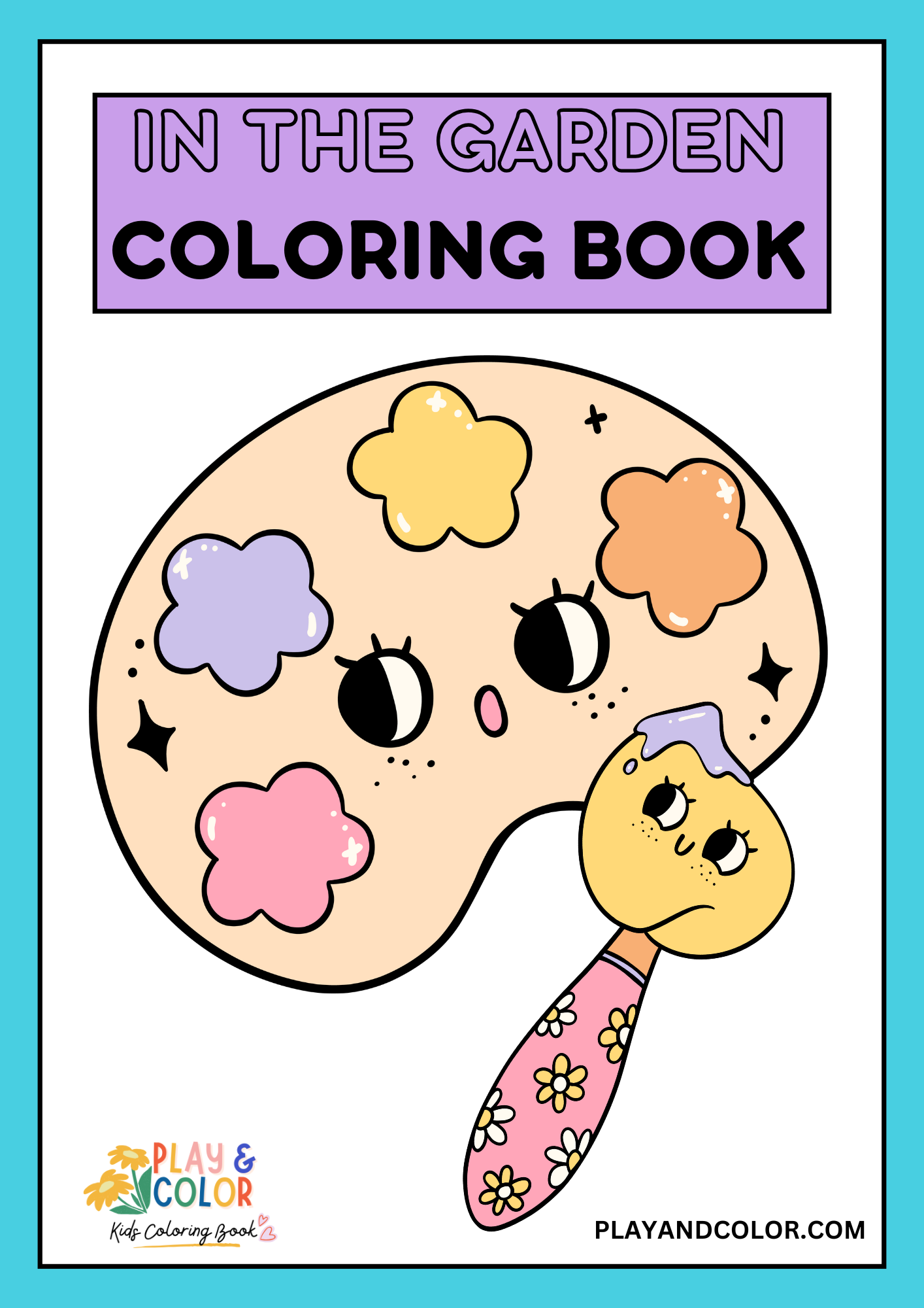 In the Garden Coloring Book – A Nature-Inspired Coloring Adventure 🌿🎨